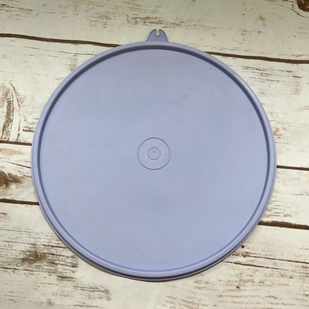 VTG Tupperware Replacement Lid Seal Lavender Purple Round 9.25 Inch